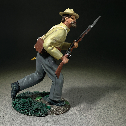 Figurine: Confederate Infantry Advancing