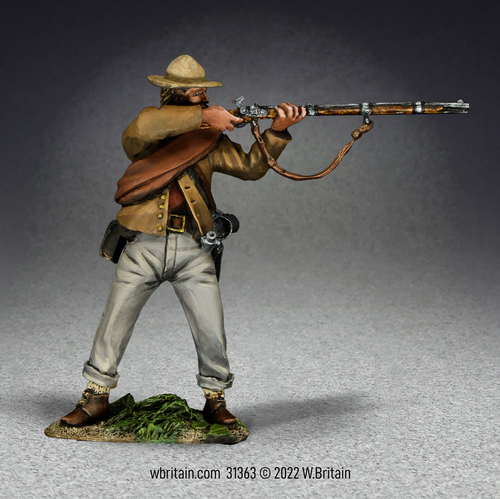Figurine:  Confederate Infantry Standing Firing