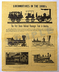 Parchment Locomotives in 1800s
