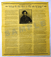 Parchment - Frederick Douglass July 4