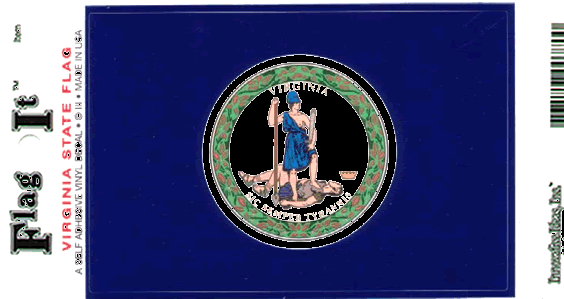 Decal - VA State Flag