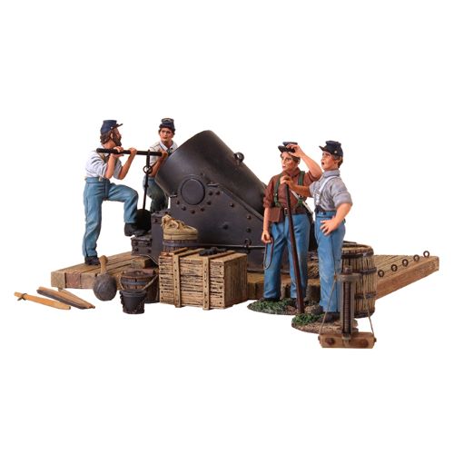 Figurine - Mortar & 4 Man Crew